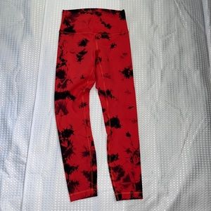 Lululemon Wunder Train 25” Special Edition TieDye
